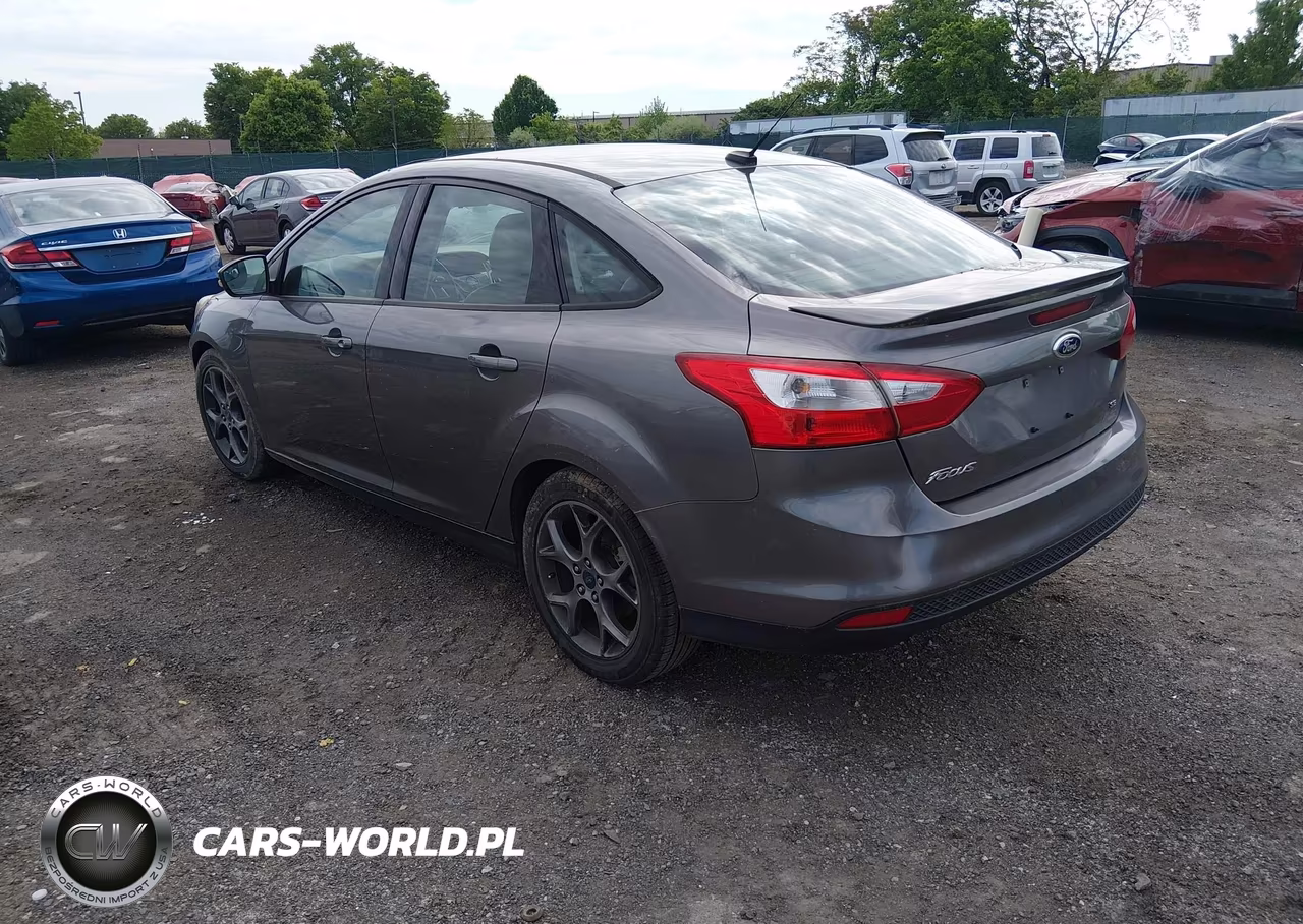 2014 Ford Focus Se VIN:1FADP3F29EL240263 - 3