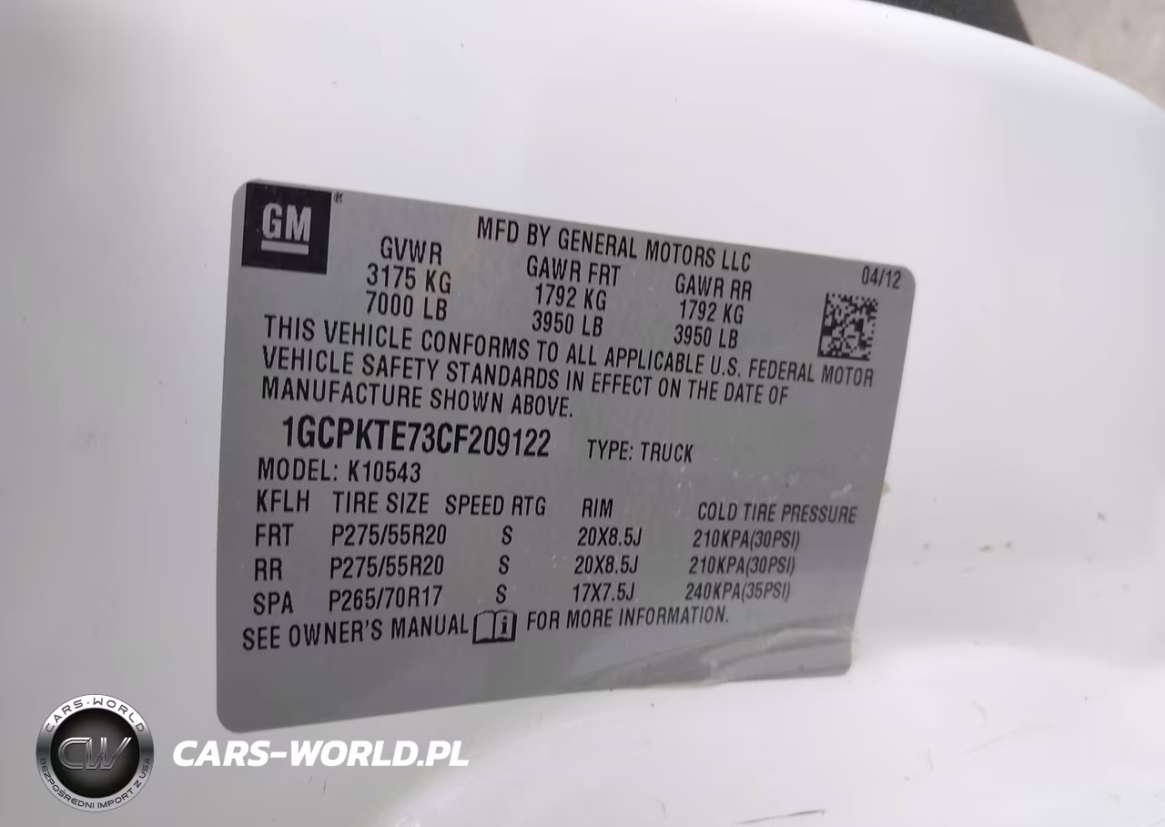 2012 Chevrolet Silverado 1500 Ltz VIN:1GCPKTE73CF209122 - 9