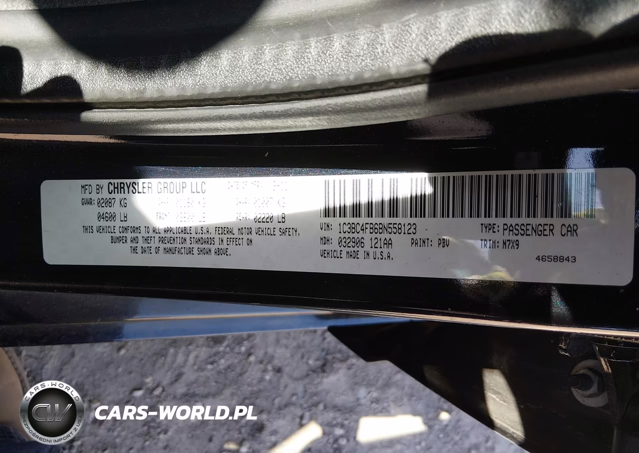 2011 Chrysler 200 Lx VIN:1C3BC4FB6BN558123 - 9