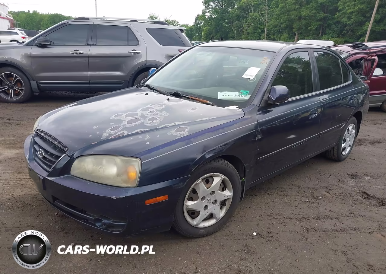 2006 Hyundai Elantra Gls-Limited VIN:KMHDN46D66U246410 - 2