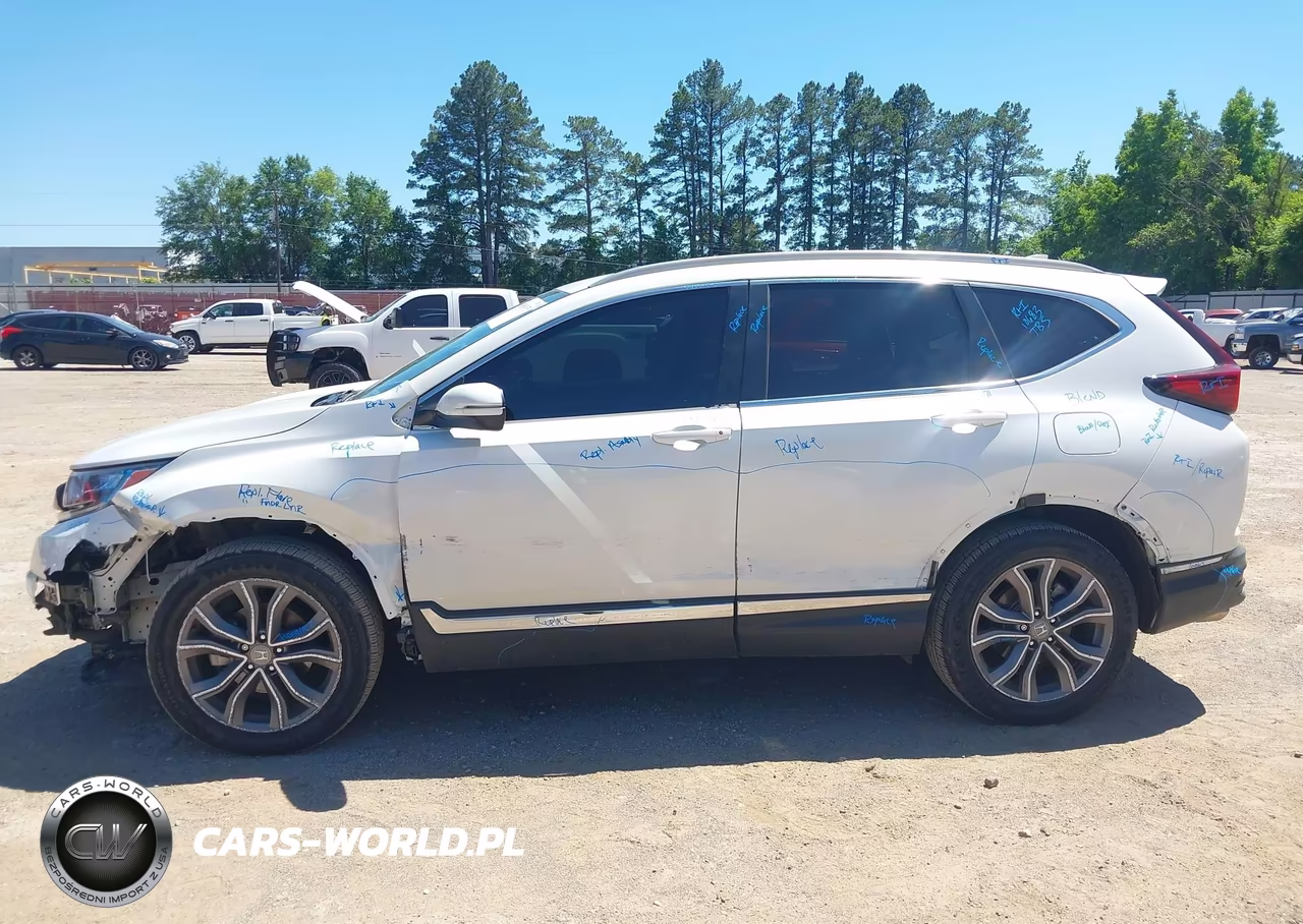 2020 Honda Cr-V Awd Touring VIN:5J6RW2H91LL007007 - 15