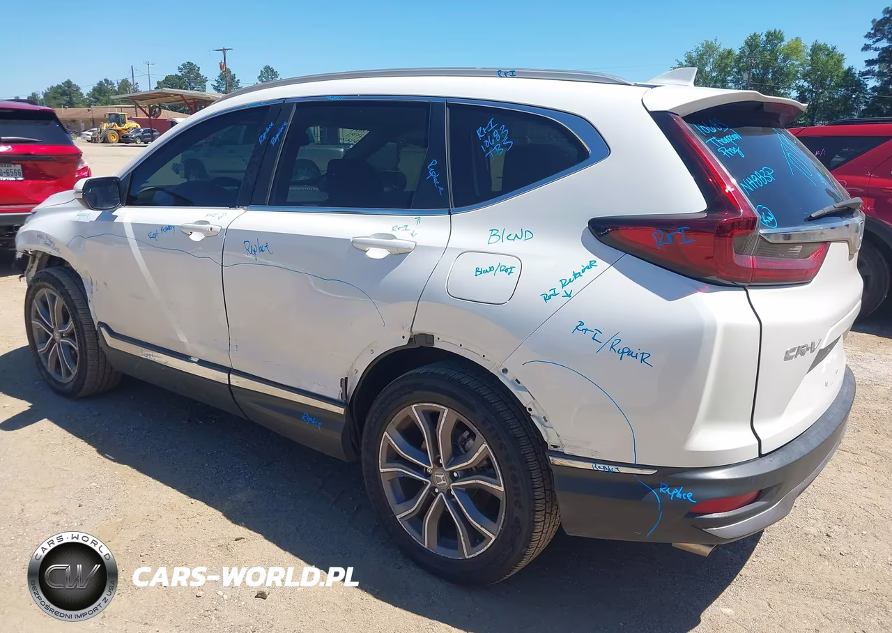 2020 Honda Cr-V Awd Touring VIN:5J6RW2H91LL007007 - 3