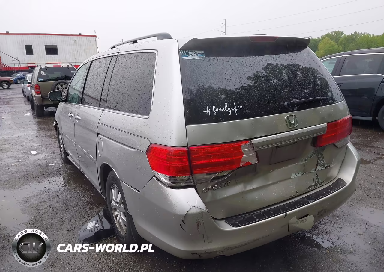 2009 Honda Odyssey Ex VIN:5FNRL38459B019584 - 3