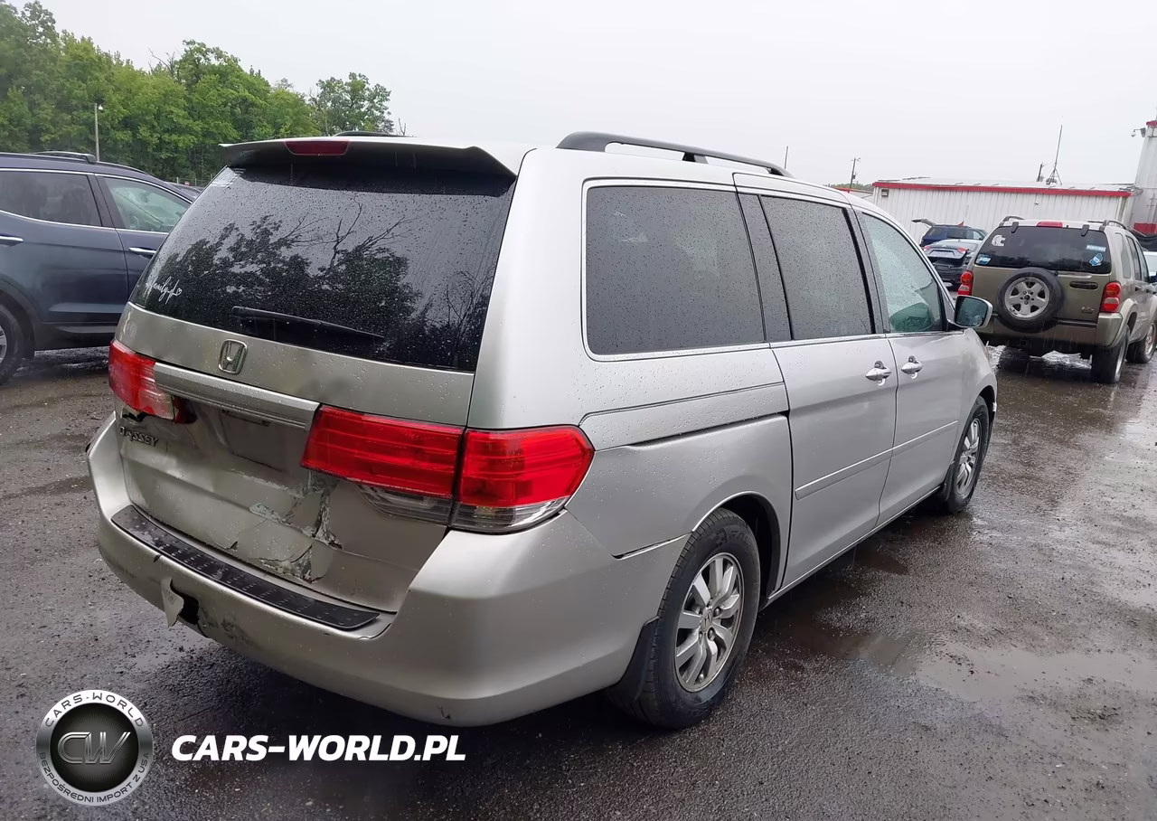 2009 Honda Odyssey Ex VIN:5FNRL38459B019584 - 4