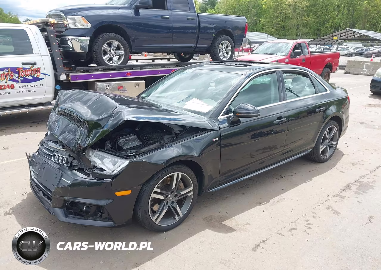 2017 Audi A4 2.0T Premium VIN:WAUENAF41HN066401 - 2