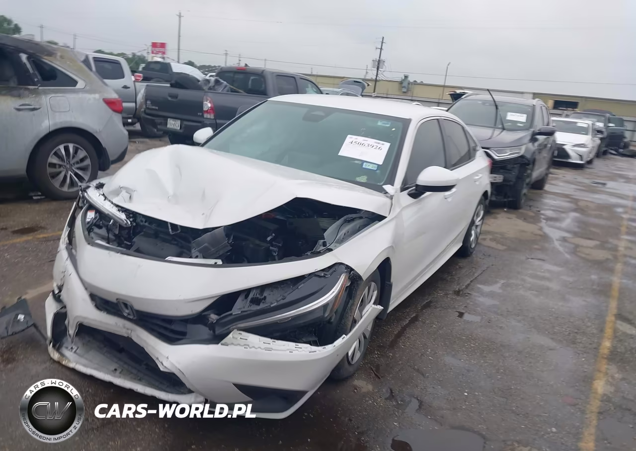2024 Honda Civic Lx VIN:2HGFE2F27RH595505 - 2
