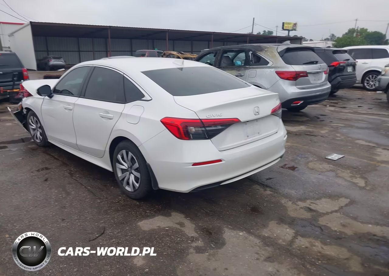 2024 Honda Civic Lx VIN:2HGFE2F27RH595505 - 3