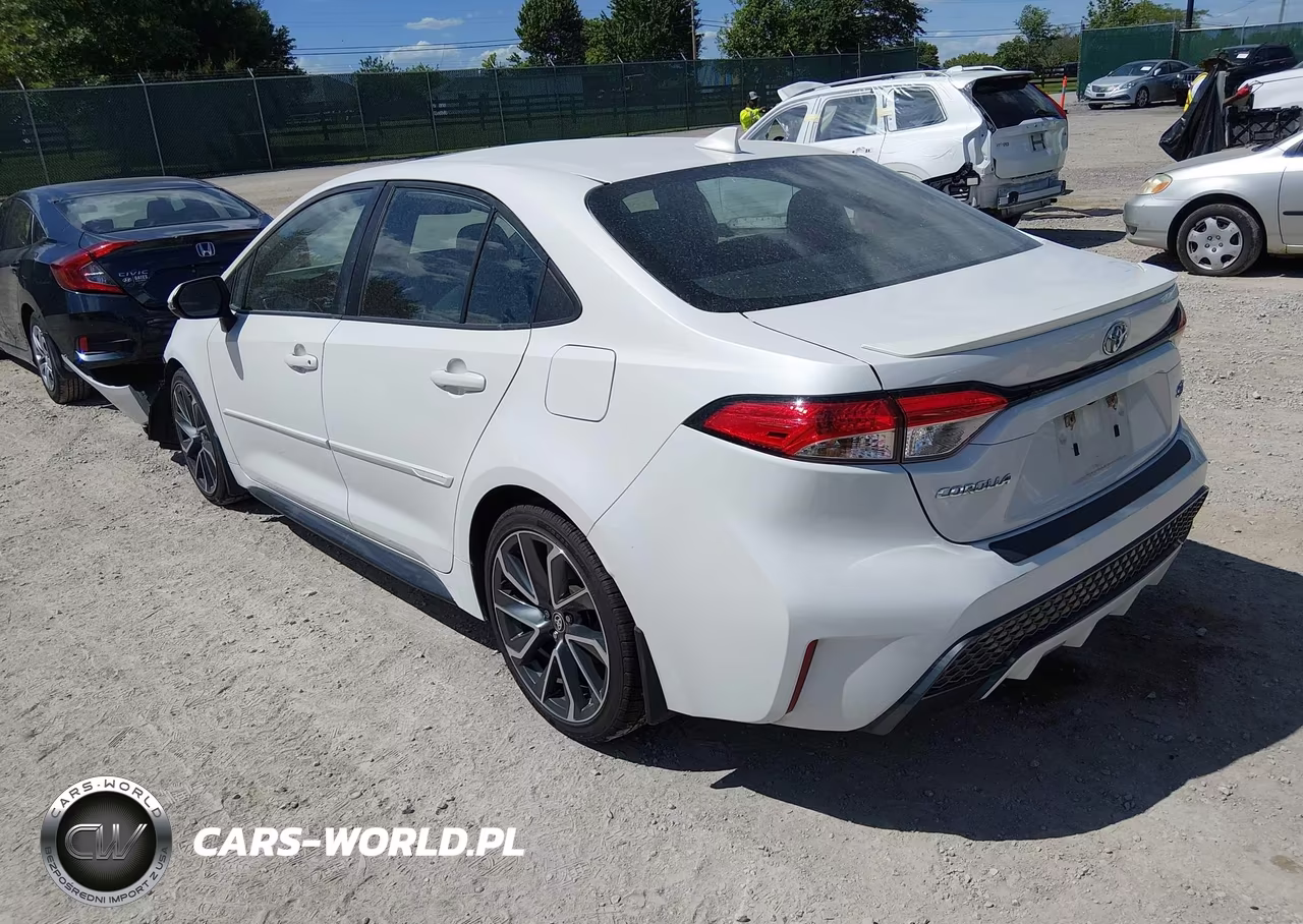 2020 Toyota Corolla Se VIN:5YFP4RCE2LP020792 - 3