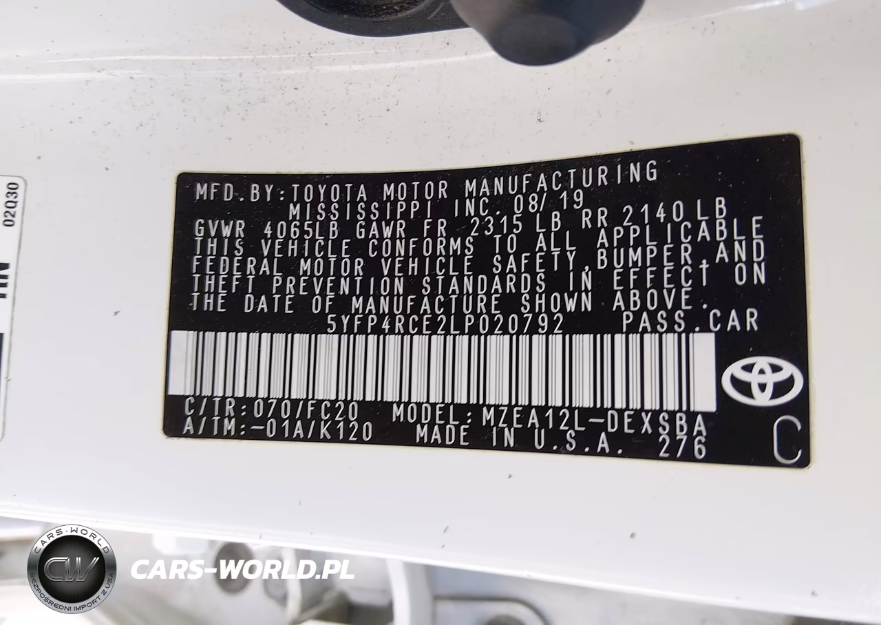 2020 Toyota Corolla Se VIN:5YFP4RCE2LP020792 - 9