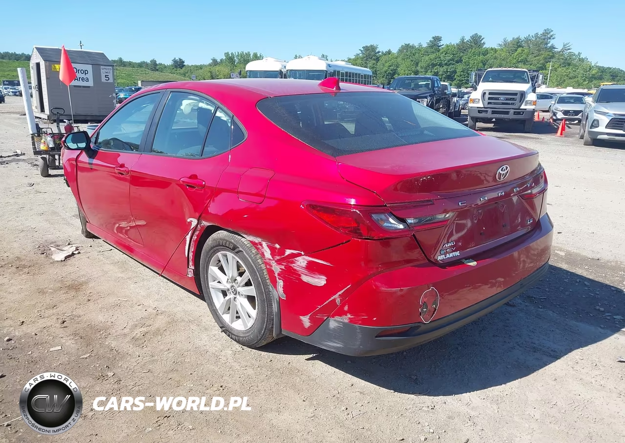 2025 Toyota Camry Le VIN:4T1DBADK2SU010145 - 2