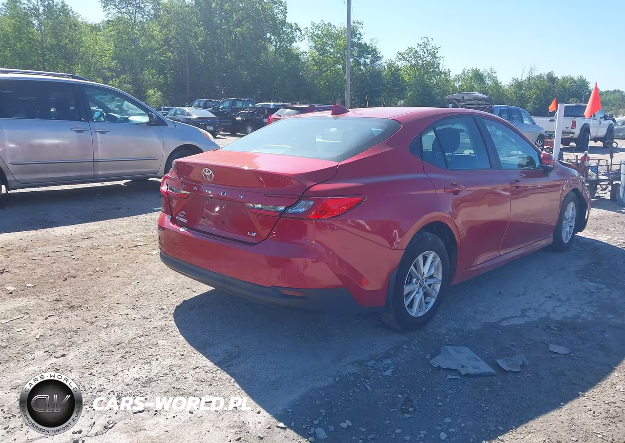 2025 Toyota Camry Le VIN:4T1DBADK2SU010145 - 3
