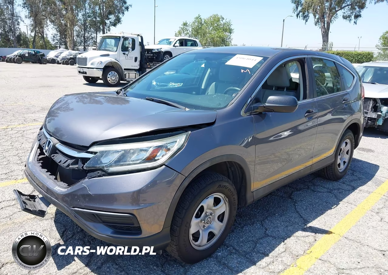 2016 Honda Cr-V Lx VIN:3CZRM3H33GG705158 - 2