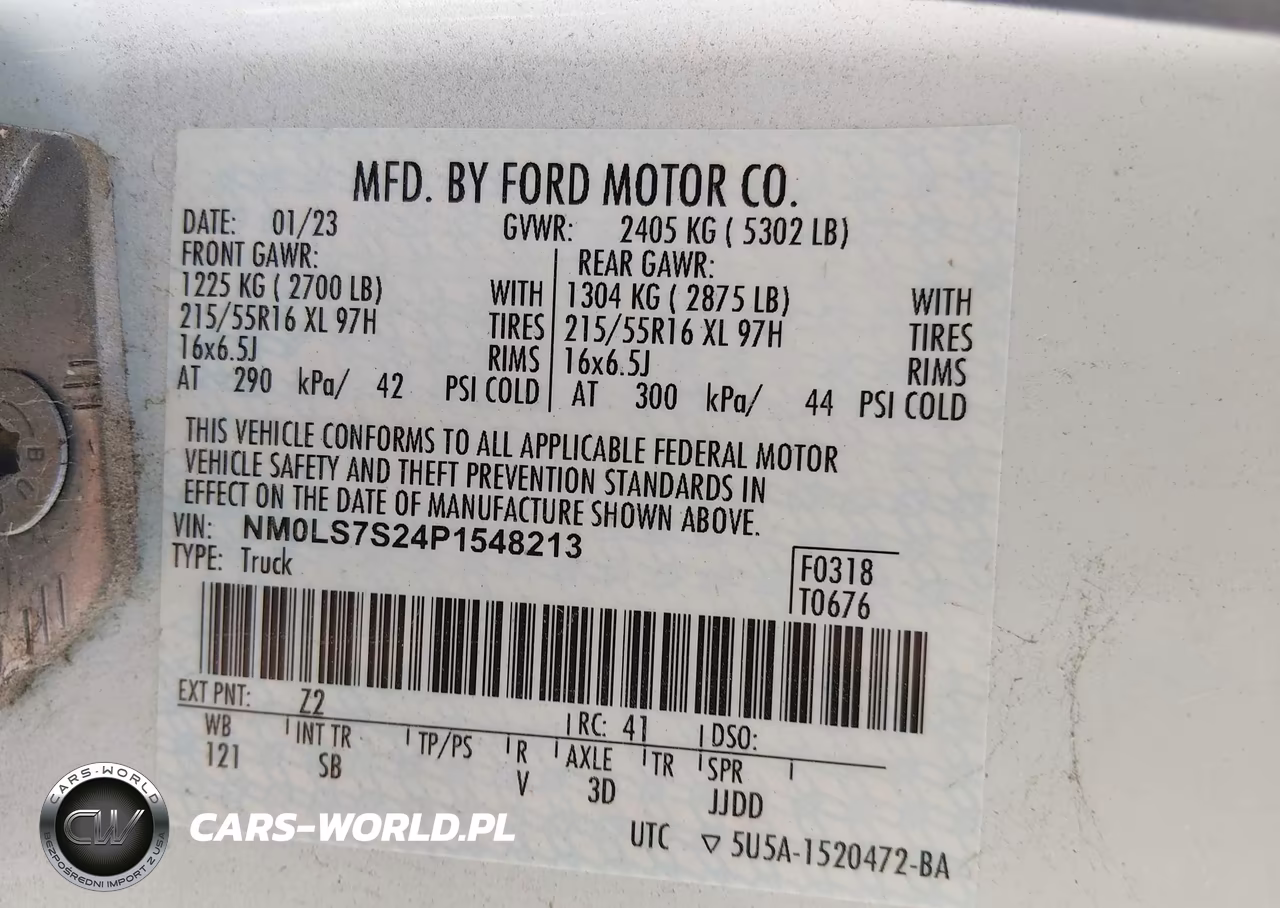 2023 Ford Transit Connect Xl VIN:NM0LS7S24P1548213 - 9