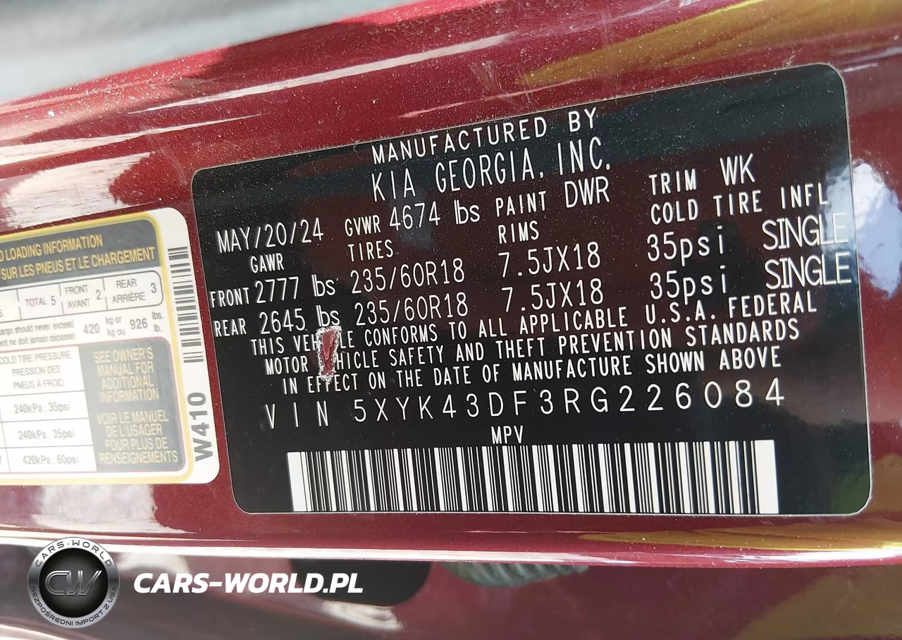 2024 Kia Sportage Sx VIN:5XYK43DF3RG226084 - 9