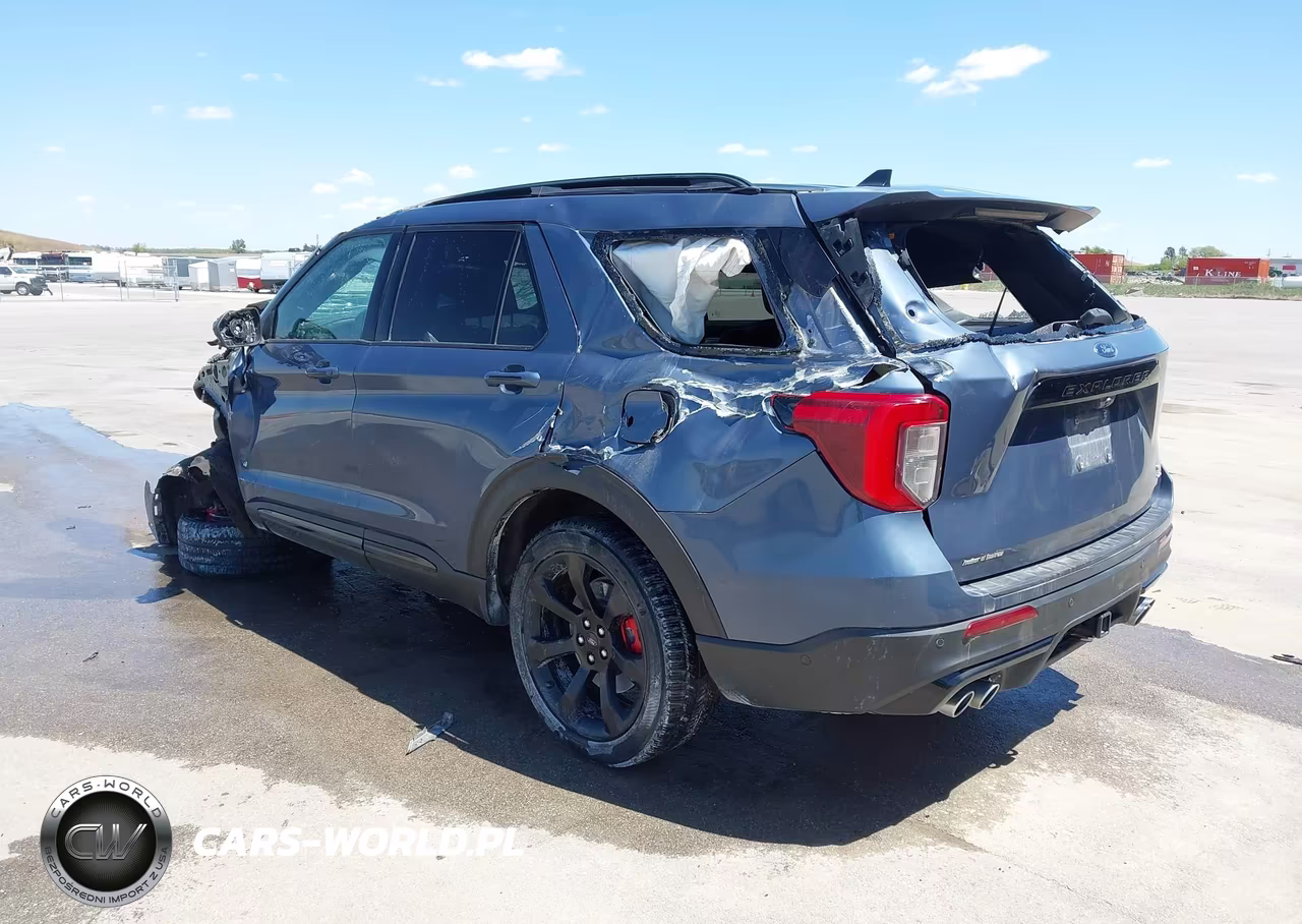 2021 Ford Explorer St VIN:1FM5K8GC5MGA03774 - 3