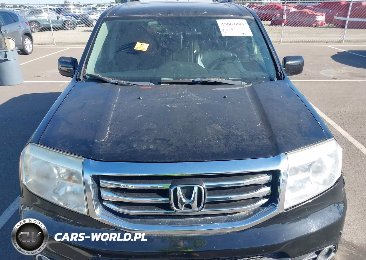 2013 Honda Pilot Touring VIN:5FNYF3H91DB045185 - 10