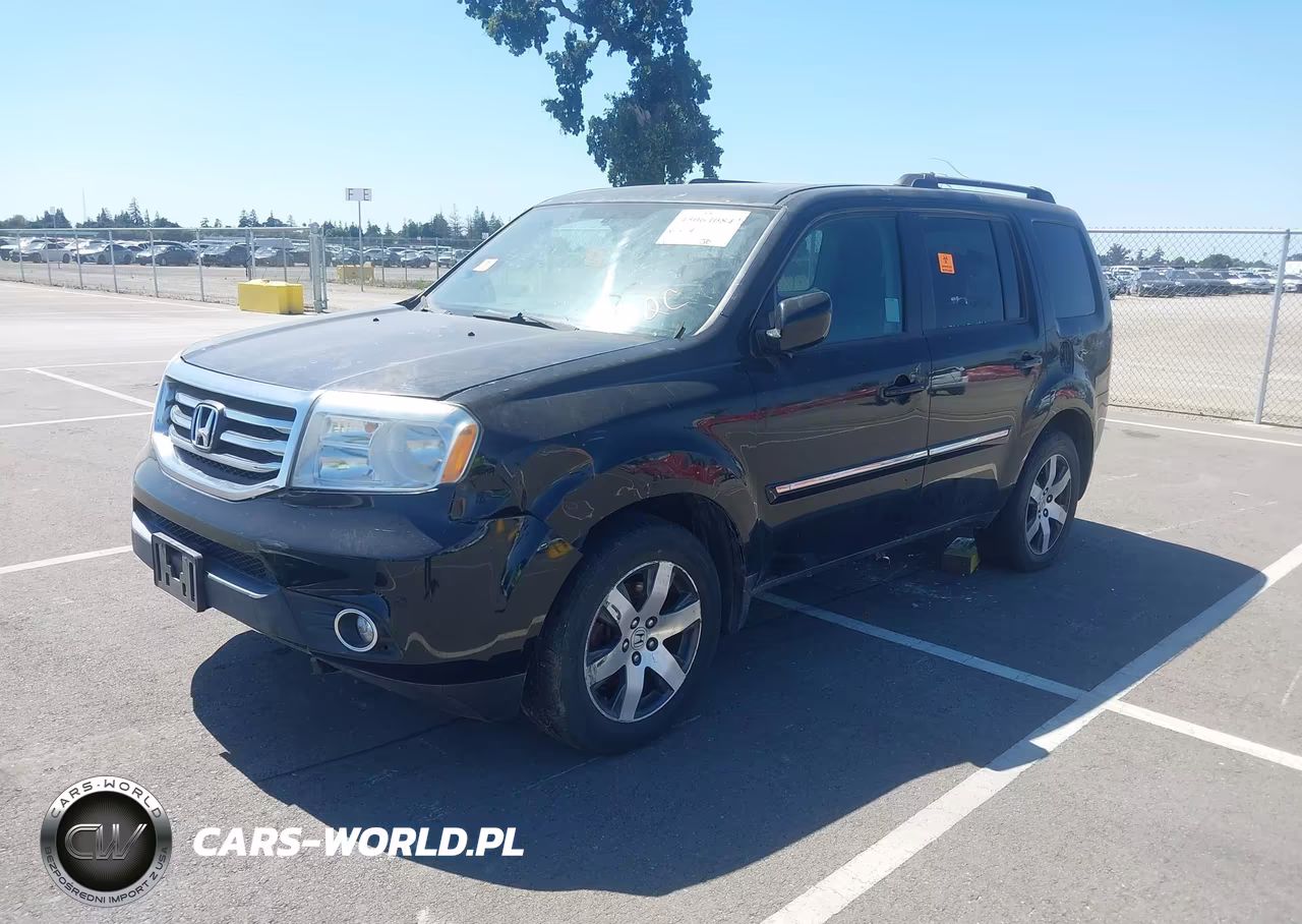 2013 Honda Pilot Touring VIN:5FNYF3H91DB045185 - 2