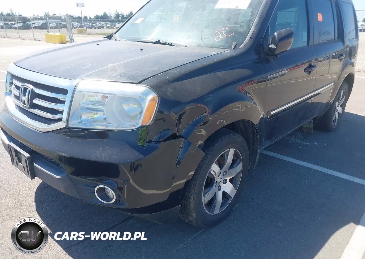 2013 Honda Pilot Touring VIN:5FNYF3H91DB045185 - 6