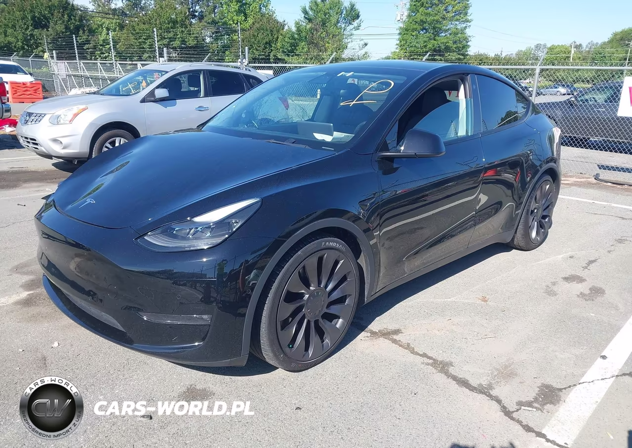 2021 Tesla Model Y Performance Dual Motor All-Wheel Drive VIN:5YJYGDEFXMF173356 - 2