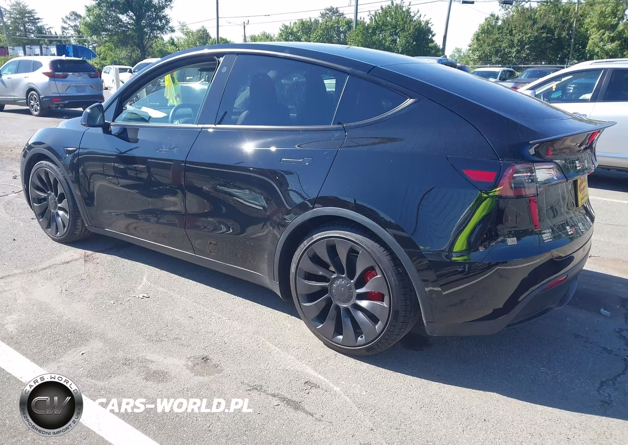 2021 Tesla Model Y Performance Dual Motor All-Wheel Drive VIN:5YJYGDEFXMF173356 - 3