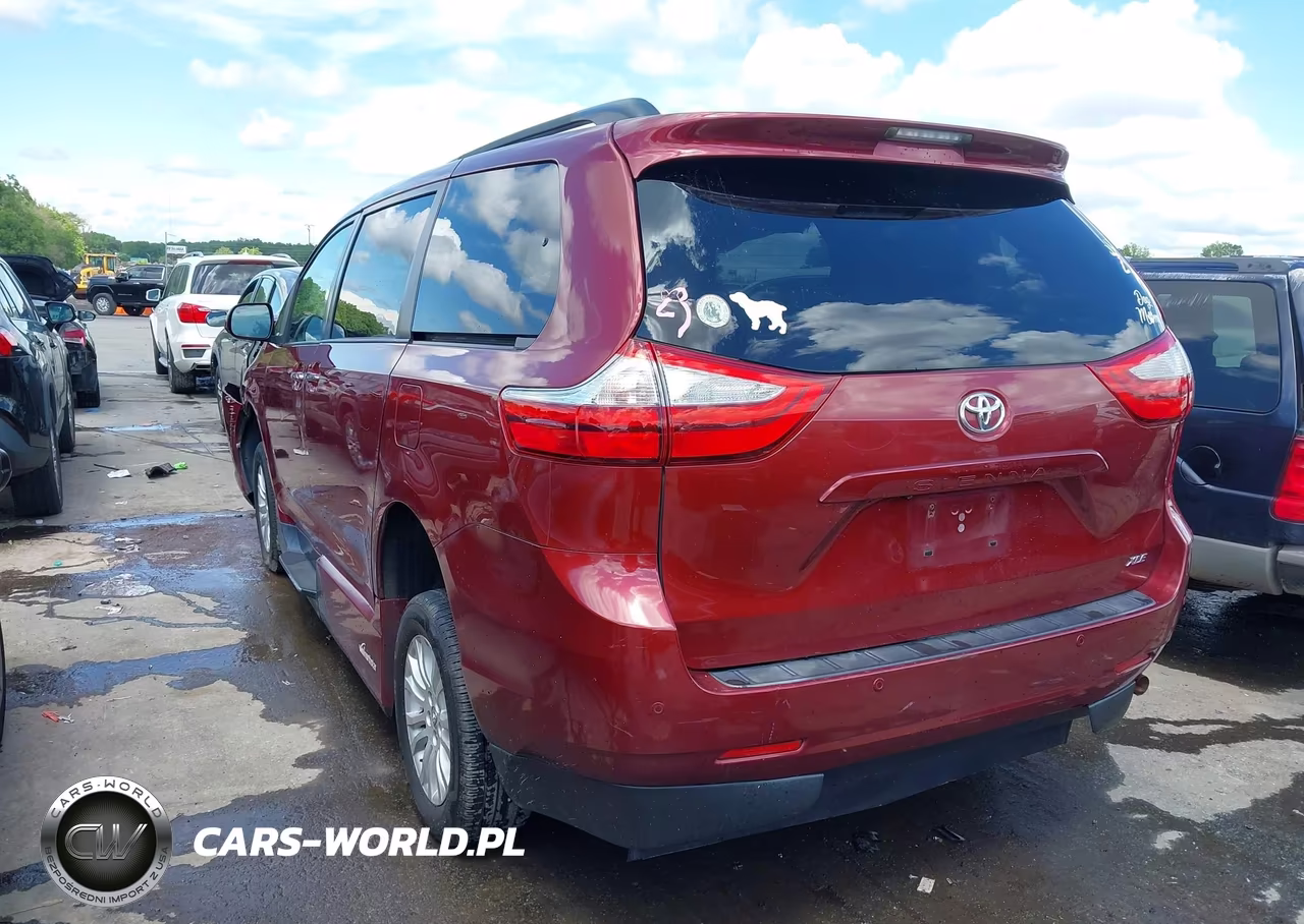 2015 Toyota Sienna Xle 8 Passenger VIN:5TDYK3DC6FS535438 - 3