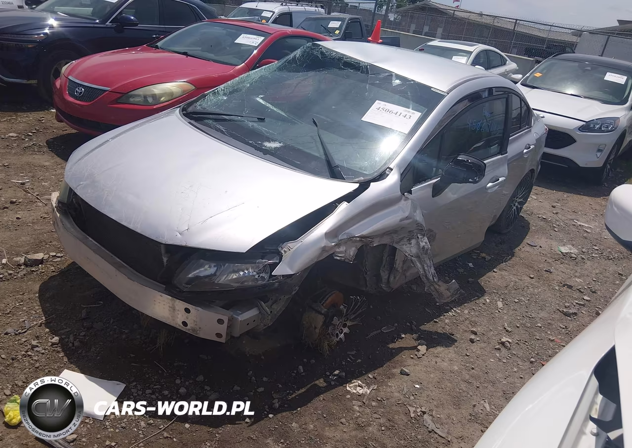 2013 Honda Civic Lx VIN:19XFB2F53DE039908 - 2