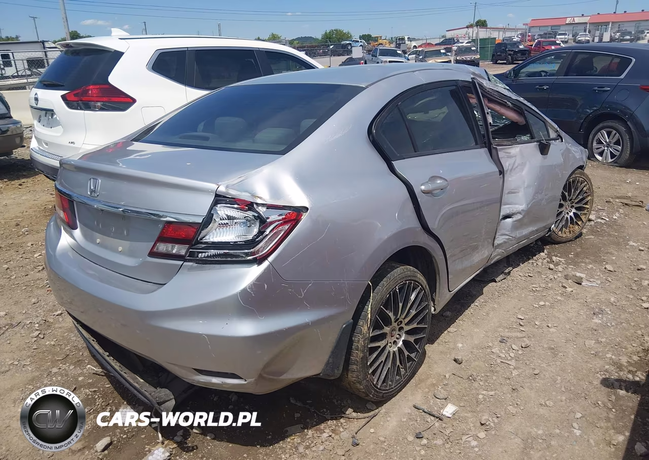 2013 Honda Civic Lx VIN:19XFB2F53DE039908 - 4