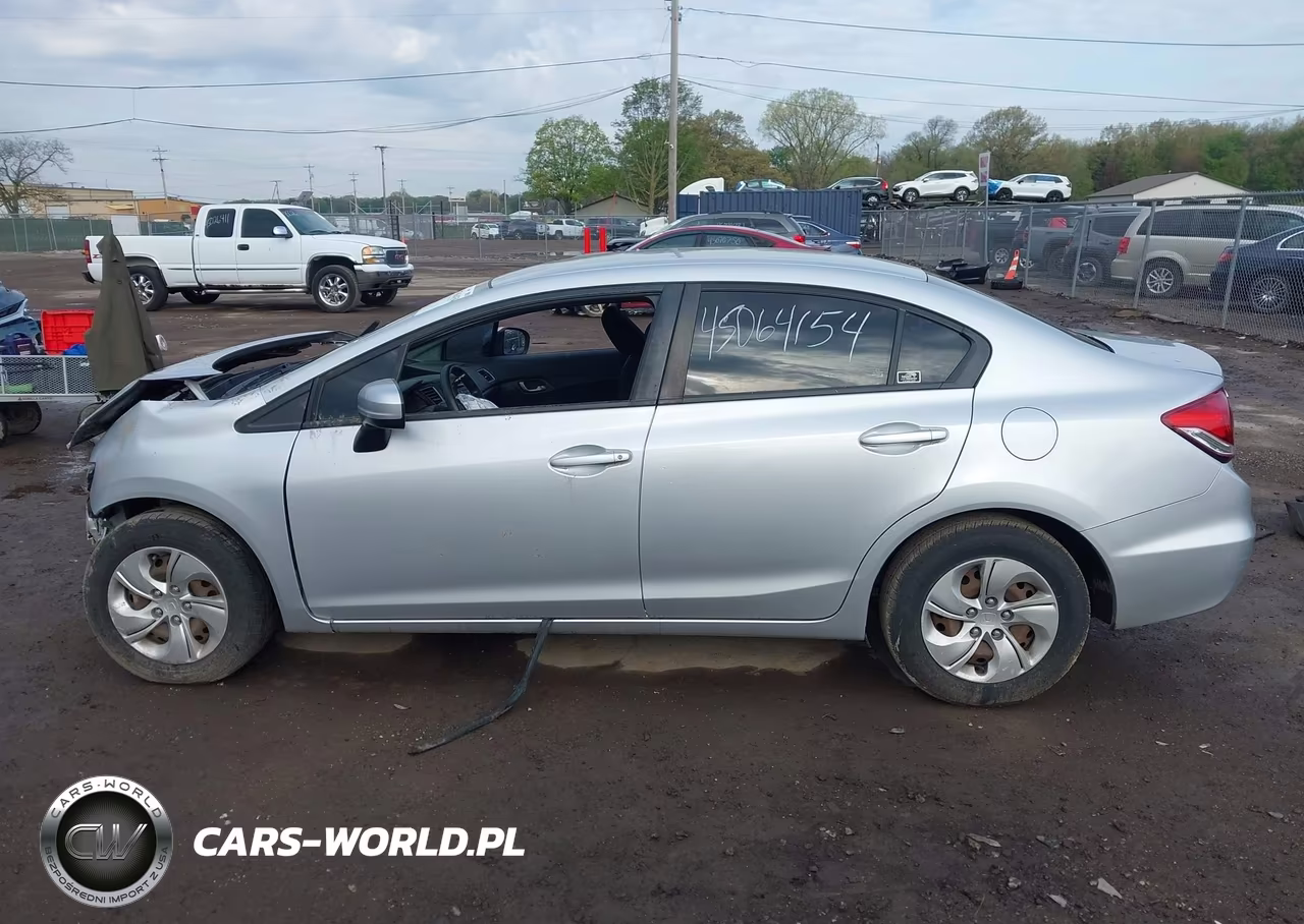 2015 Honda Civic Lx VIN:19XFB2F52FE090870 - 15
