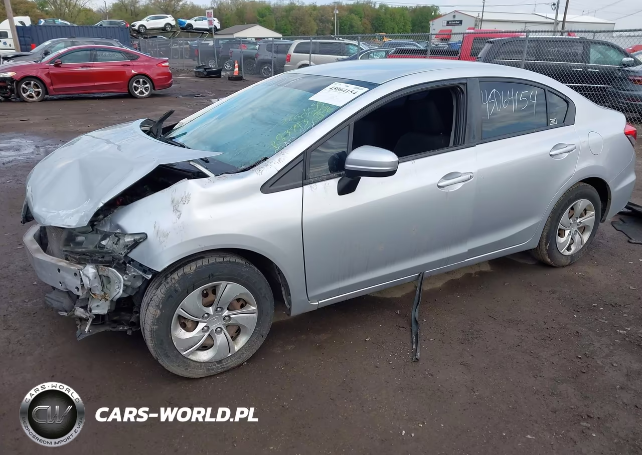 2015 Honda Civic Lx VIN:19XFB2F52FE090870 - 2