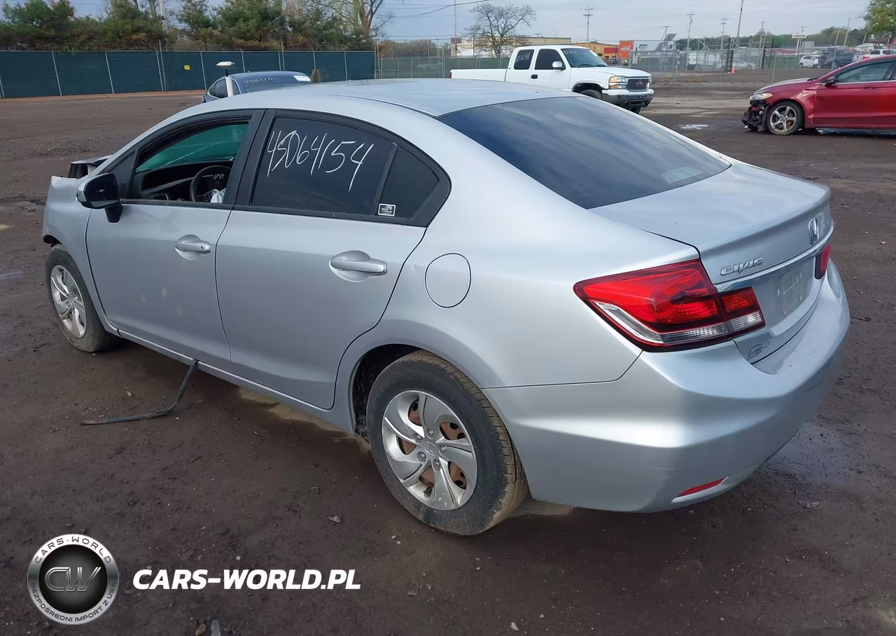 2015 Honda Civic Lx VIN:19XFB2F52FE090870 - 3