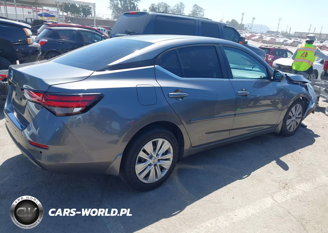 2020 Nissan Sentra S Xtronic Cvt VIN:3N1AB8BVXLY289276 - 4