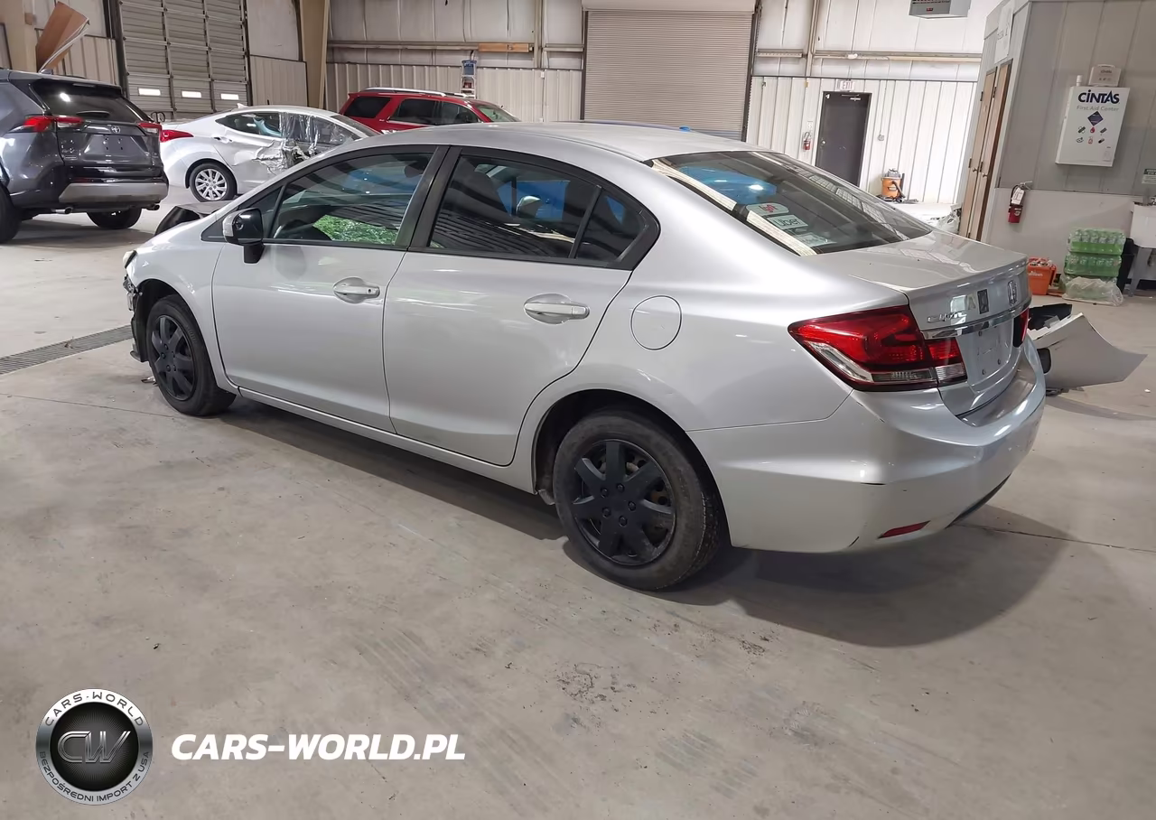 2014 Honda Civic Lx VIN:19XFB2F58EE249776 - 3