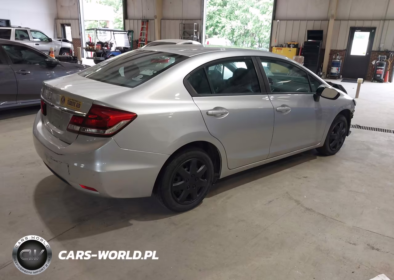2014 Honda Civic Lx VIN:19XFB2F58EE249776 - 4