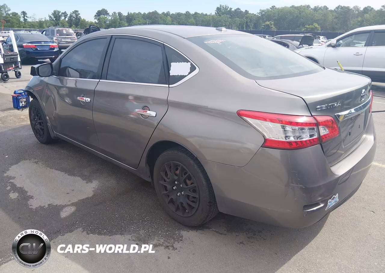 2015 Nissan Sentra Sv VIN:3N1AB7AP5FY266215 - 3