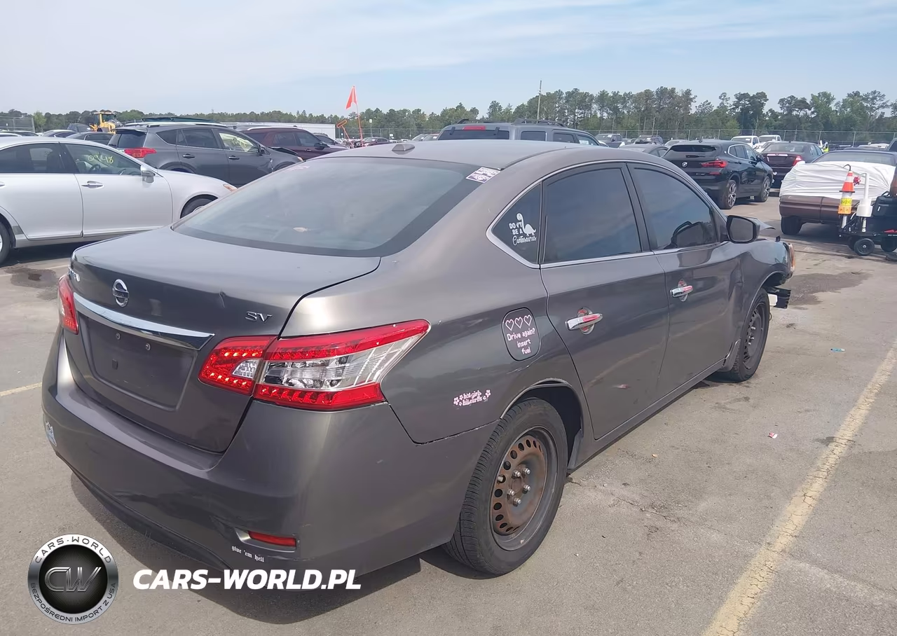 2015 Nissan Sentra Sv VIN:3N1AB7AP5FY266215 - 4