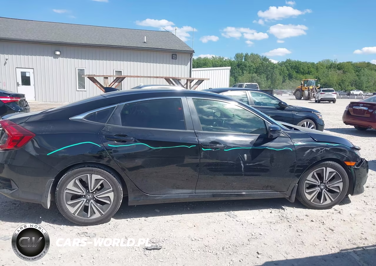 2018 Honda Civic Ex-L VIN:JHMFC1F76JX022734 - 13