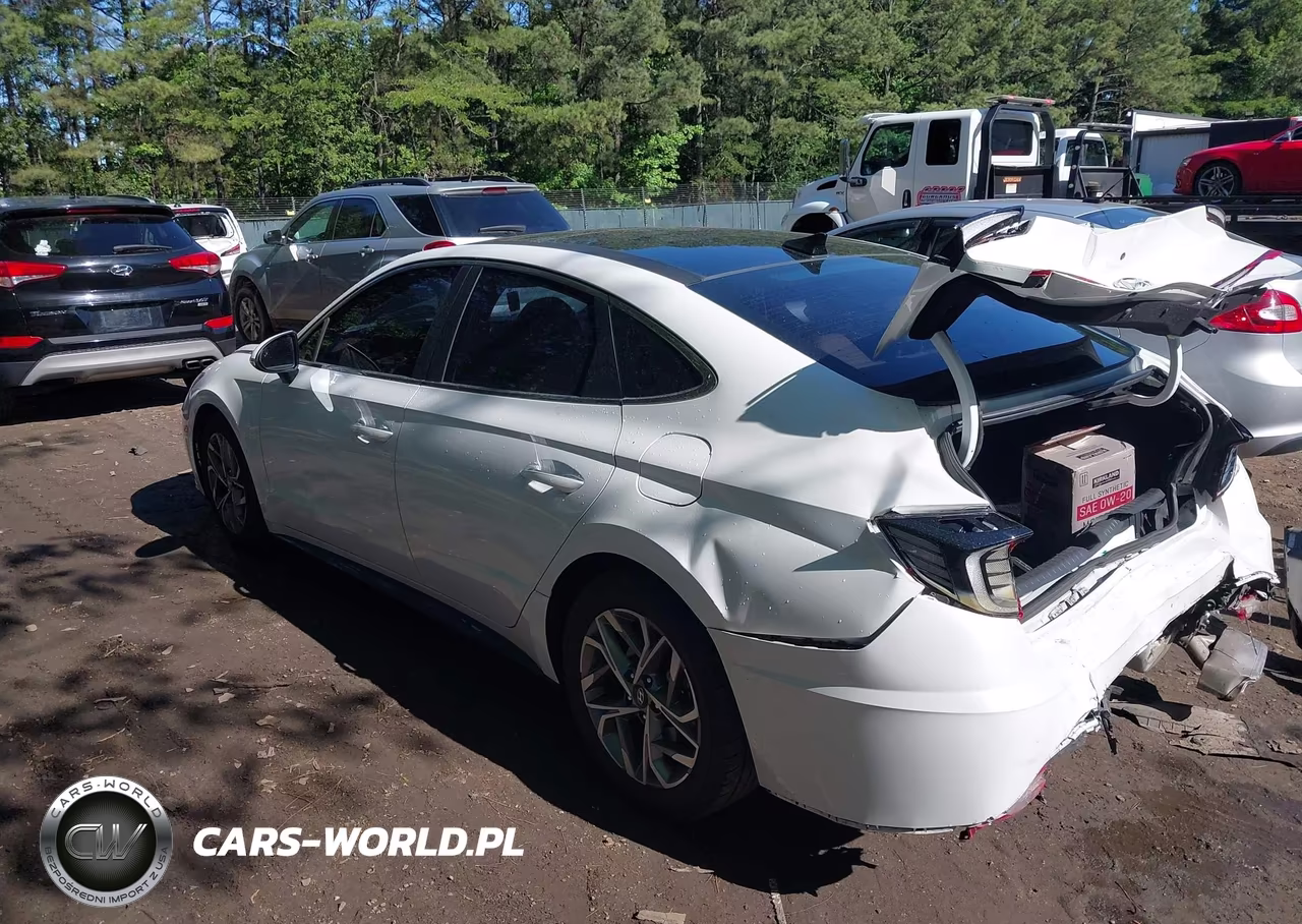 2020 Hyundai Sonata Sel VIN:5NPEF4JA4LH034453 - 3