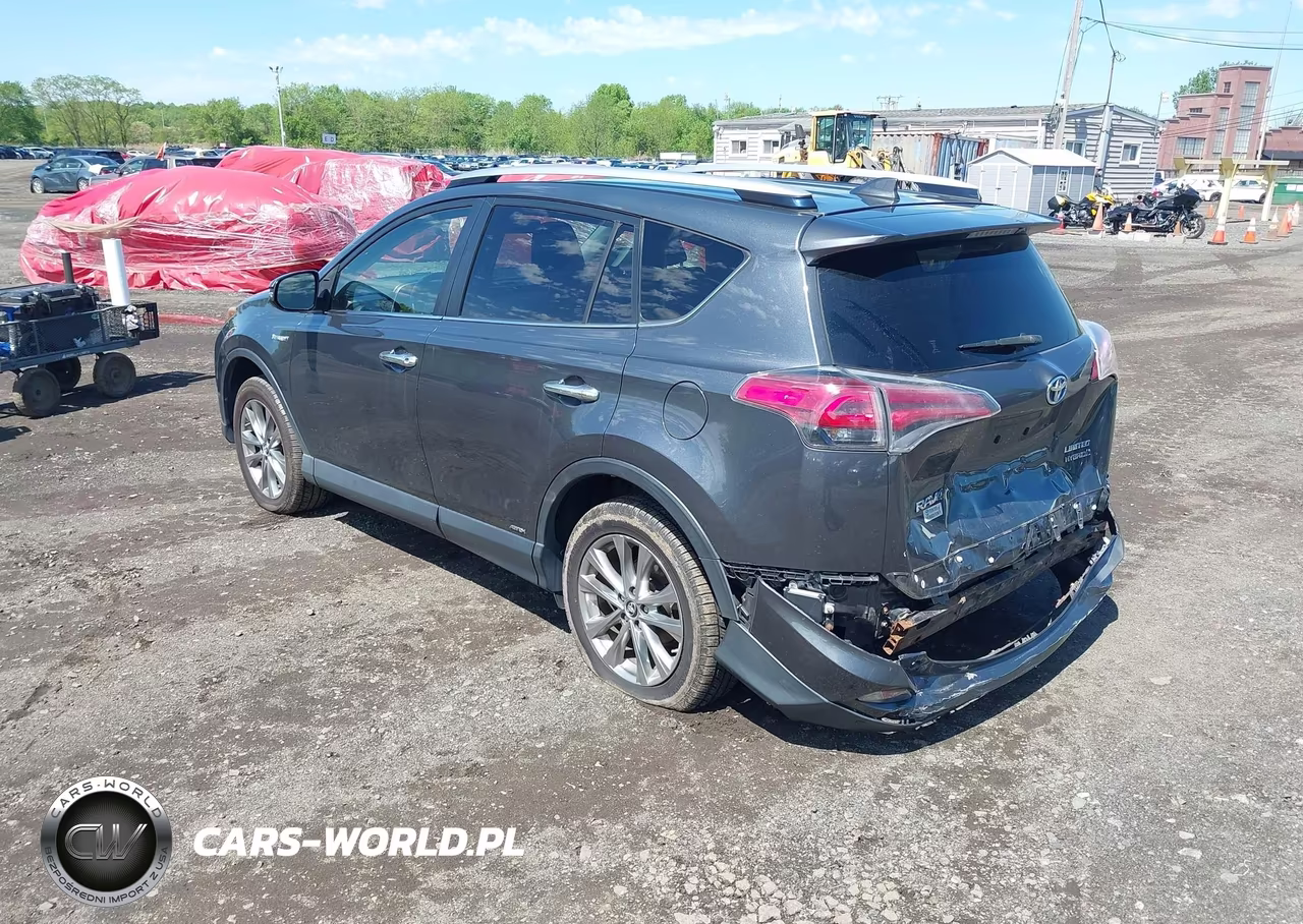 2016 Toyota Rav4 Hybrid Limited VIN:JTMDJREV8GD013654 - 3