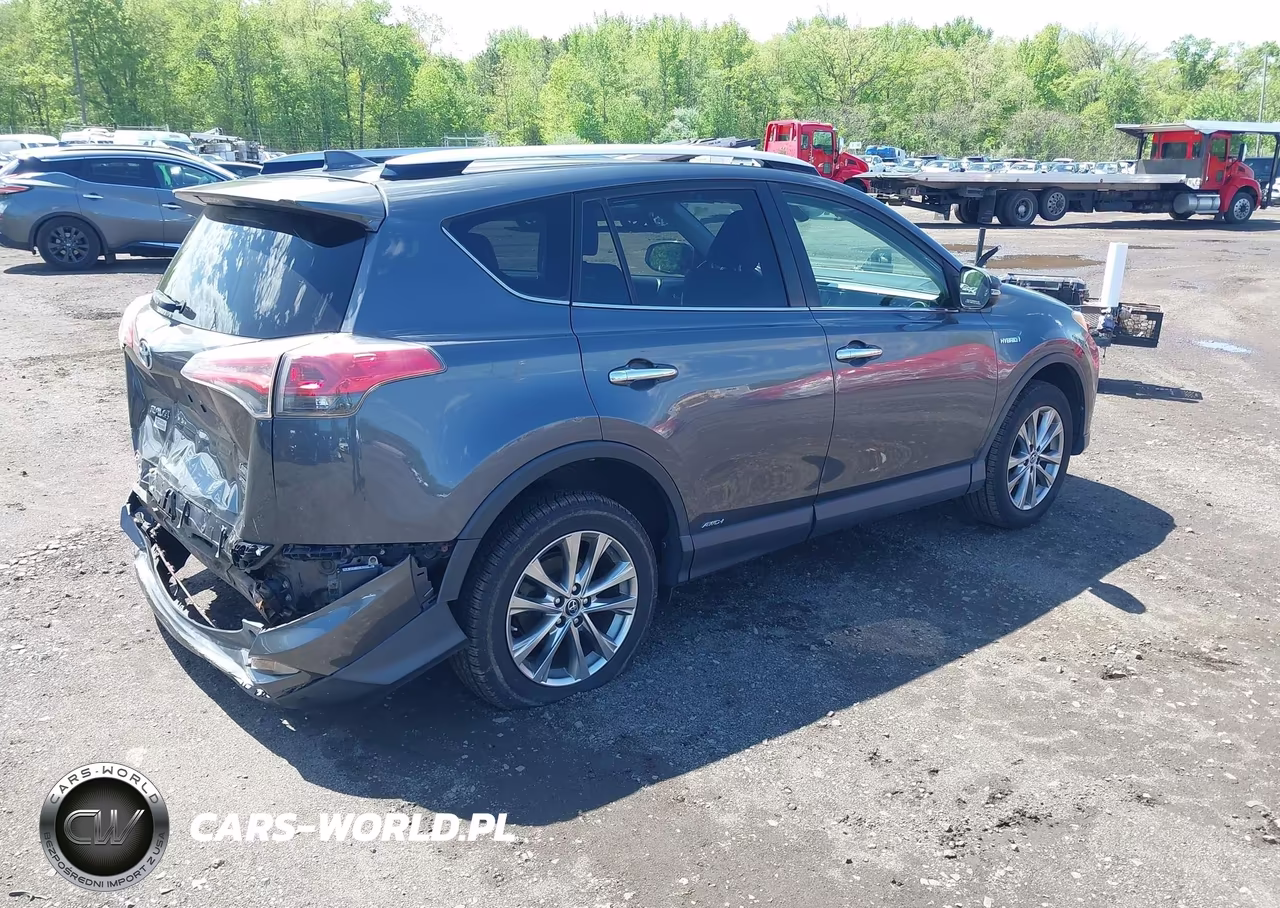 2016 Toyota Rav4 Hybrid Limited VIN:JTMDJREV8GD013654 - 4