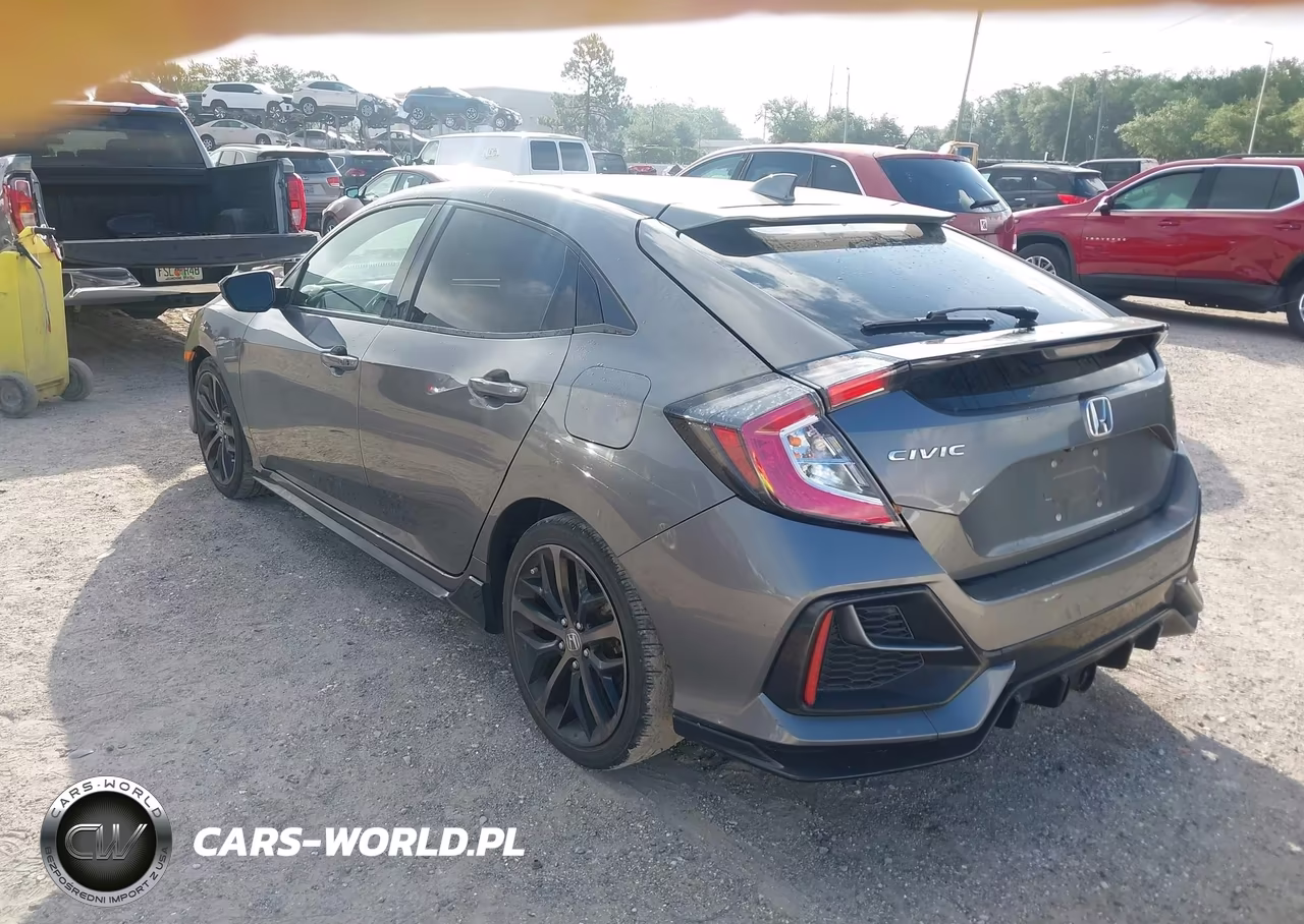2021 Honda Civic Sport VIN:SHHFK7H47MU216874 - 3