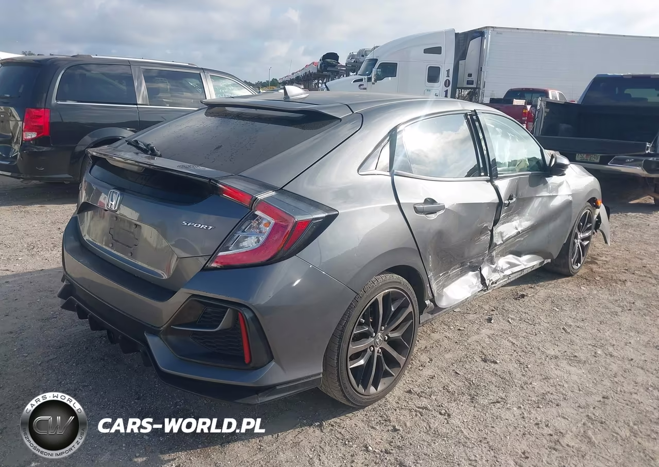 2021 Honda Civic Sport VIN:SHHFK7H47MU216874 - 4
