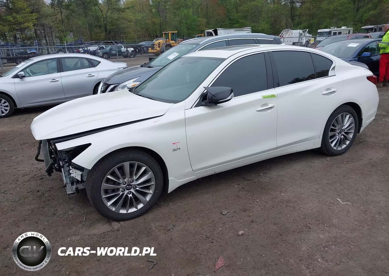2019 Infiniti Q50 3.0T Luxe VIN:JN1EV7AR5KM555537 - 2