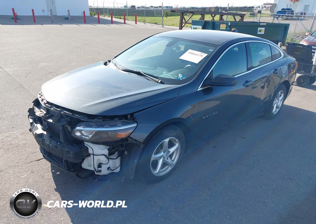2017 Chevrolet Malibu Ls VIN:1G1ZB5ST1HF292734 - 2