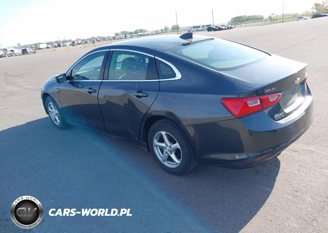 2017 Chevrolet Malibu Ls VIN:1G1ZB5ST1HF292734 - 3