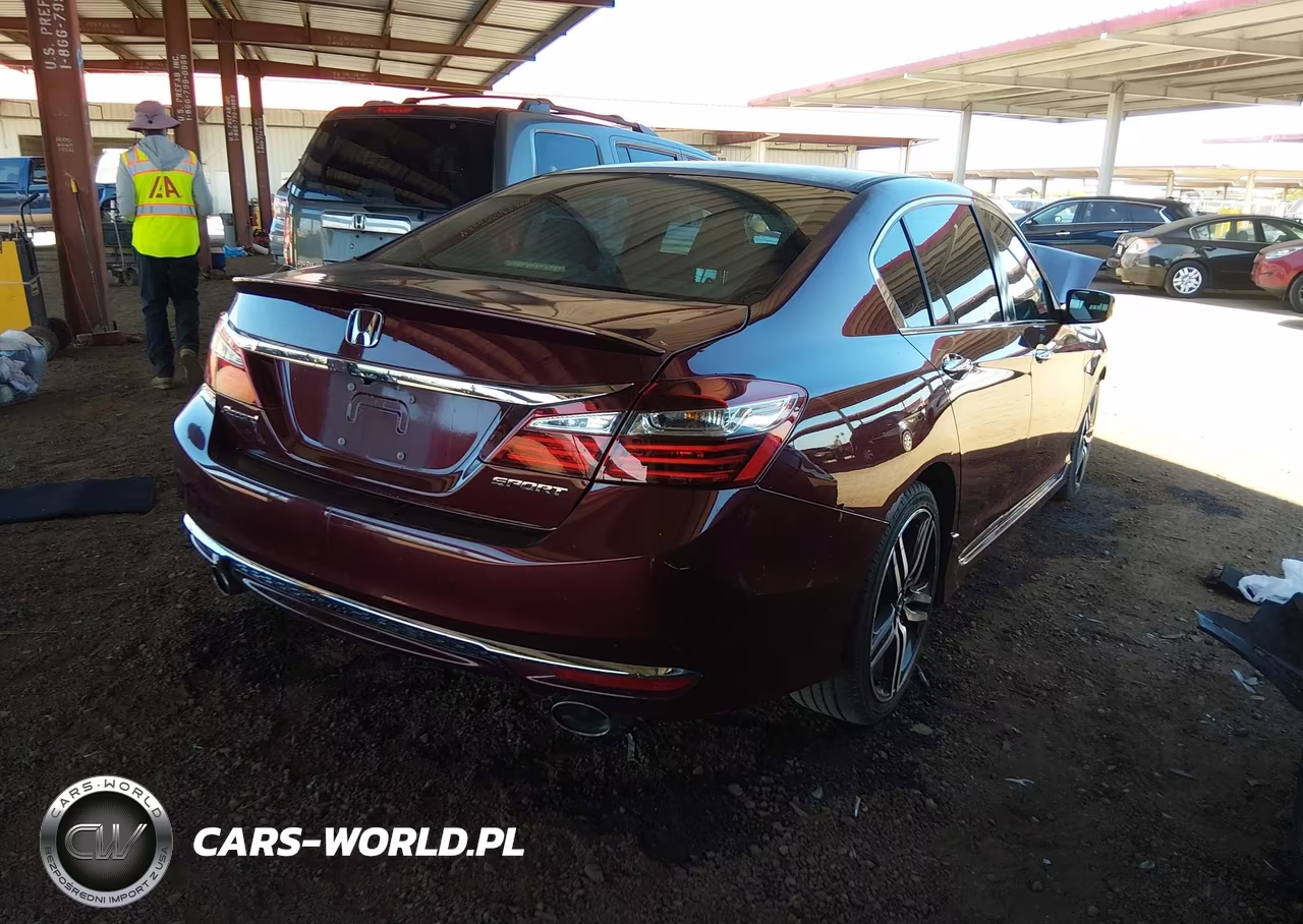 2016 Honda Accord Sport VIN:1HGCR2F57GA100488 - 4