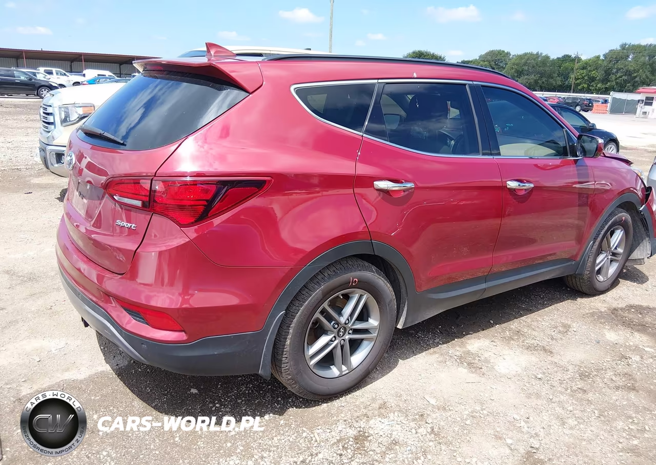 2017 Hyundai Santa Fe Sport 2.4L VIN:5XYZU3LB4HG421526 - 4