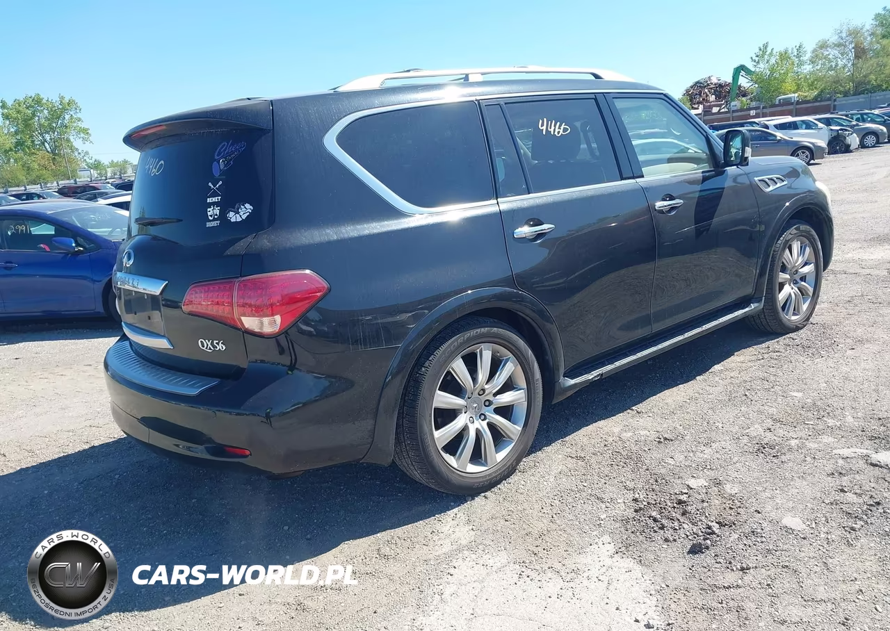 2012 Infiniti Qx56 VIN:JN8AZ2NC0C9316964 - 4