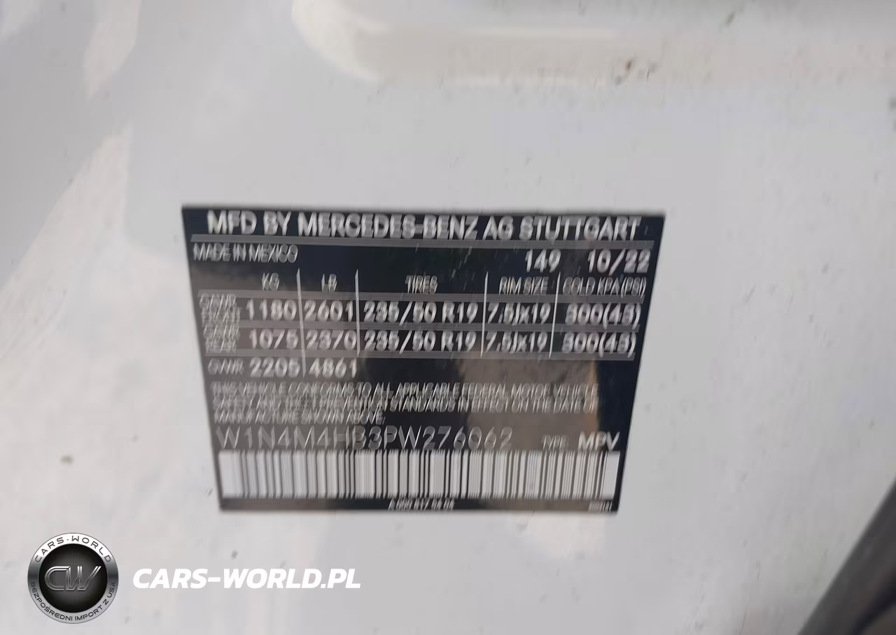 2023 Mercedes-Benz Glb 250 4Matic VIN:W1N4M4HB3PW276062 - 9
