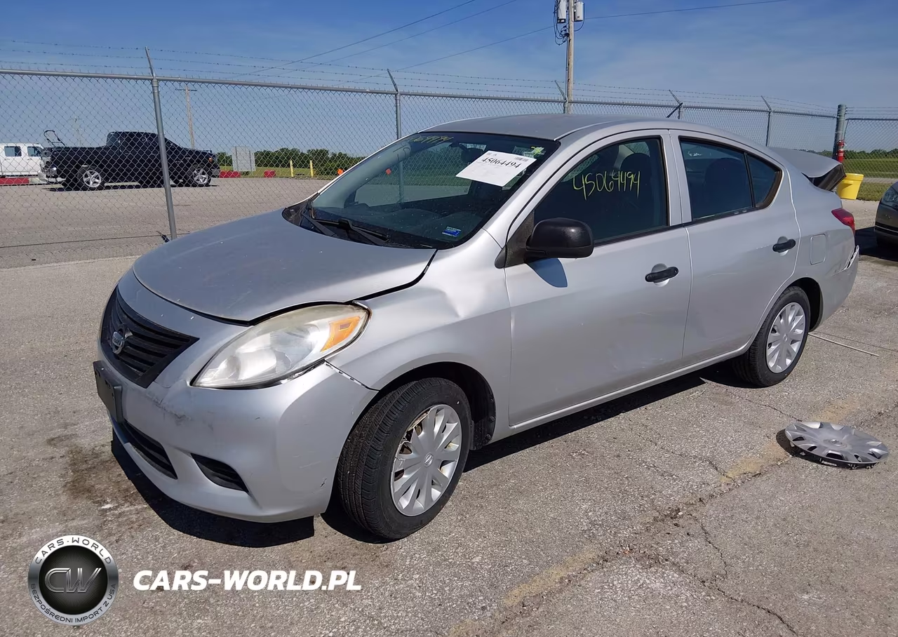 2013 Nissan Versa 1.6 S VIN:3N1CN7AP8DL873834 - 2