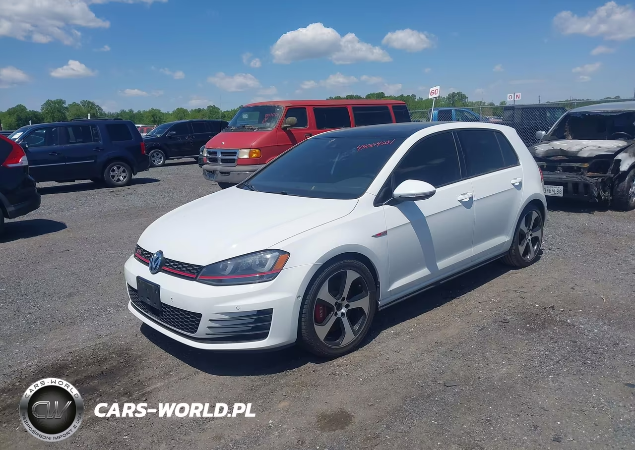 2016 Volkswagen Golf Gti Autobahn W-Performance Package 4-Door VIN:3VW447AU7GM024767 - 2